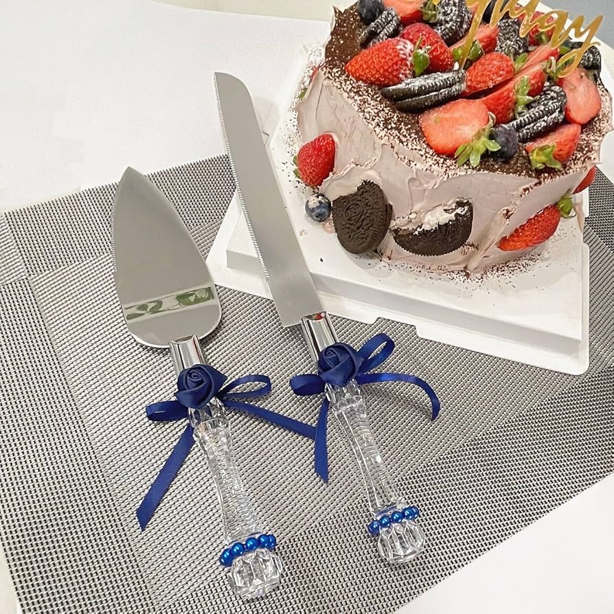 Amazon | ステンレススチールケーキカッティングセット